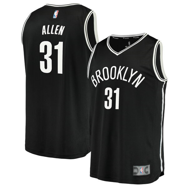 Maillot Brooklyn Nets Homme Jarrett Allen 31 2019 Noir