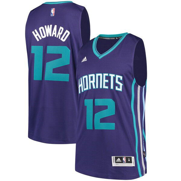 Maillot Charlotte Hornets Homme Dwight Howard 12 2019 Pourpre