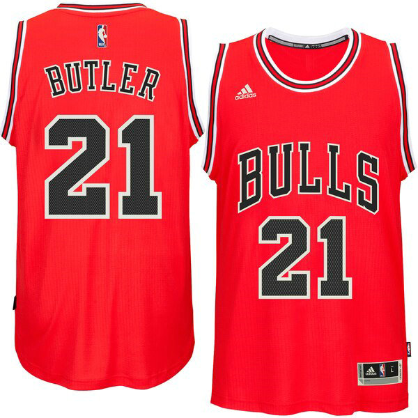 Maillot Chicago Bulls Homme Jimmy Butler 21 2019 Rouge