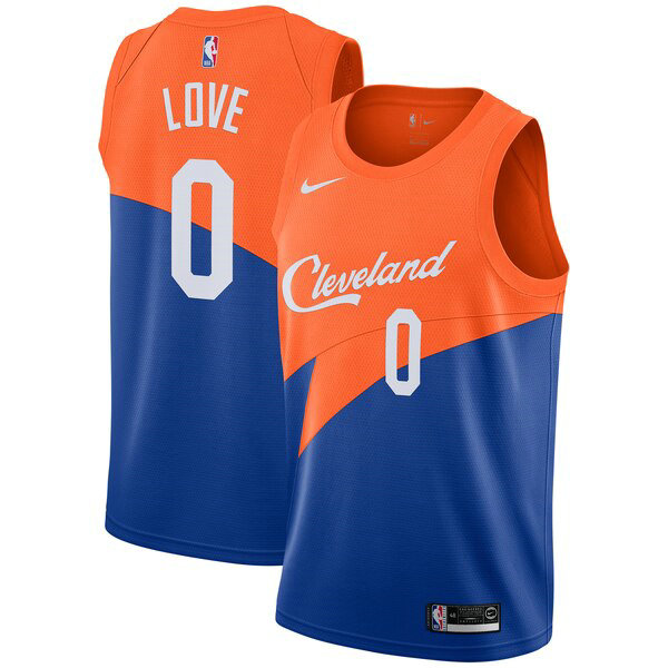 Maillot Cleveland Cavaliers Homme Kevin Love 0 2019 Bleu
