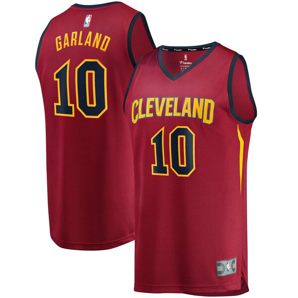 Maillot Cleveland Cavaliers Homme Darius Garland 10 2019 Rouge