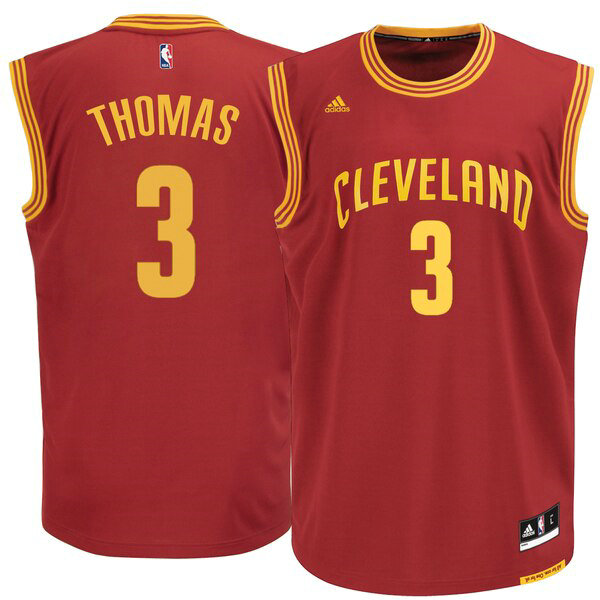 Maillot Cleveland Cavaliers Homme Isaiah Thomas 3 2019 Rouge