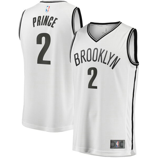 Maillot Brooklyn Nets Homme Taurean Prince 2 2019 Blanc