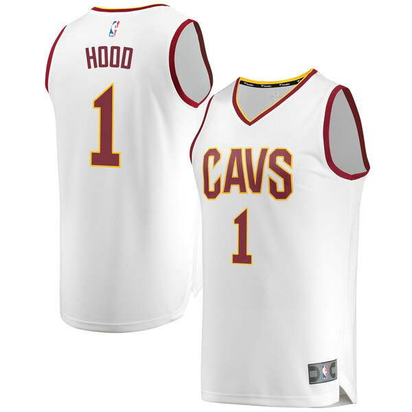 Maillot Cleveland Cavaliers Homme Rodney Hood 1 2019 Blanc