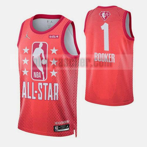 Maillot All Star Homme Booker 1 2022 Rouge