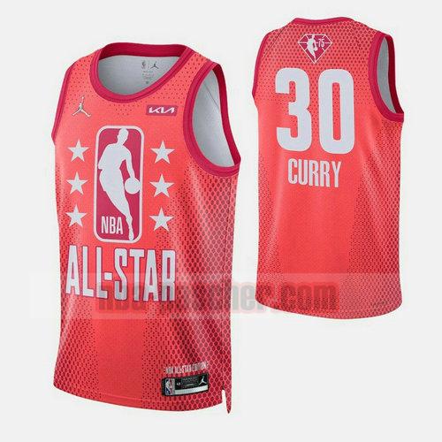 Maillot All Star Homme Curry 30 2022 Rouge
