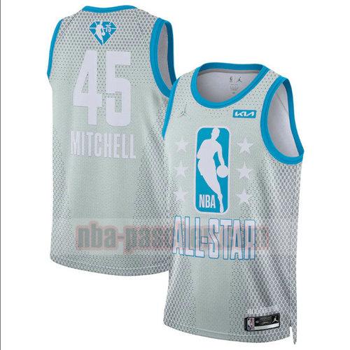 Maillot All Star Homme Donovan Mitchell Jr 45 2022 GRIS