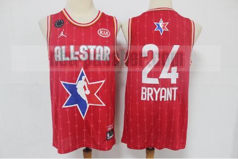 Maillot All Star Homme Kobe Bryant 24 2020 Rouge