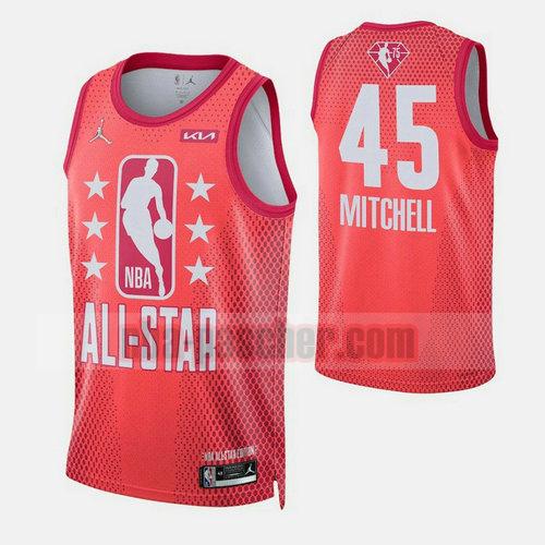 Maillot All Star Homme Mitchell 45 2022 Rouge