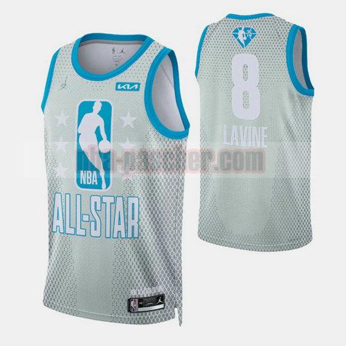 Maillot All Star Homme ZACH LAVINE 8 2022 GRIS