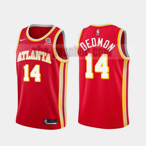 Maillot Atlanta Hawks Homme Youth Trae 14 2020-21 Icon-edition Rouge