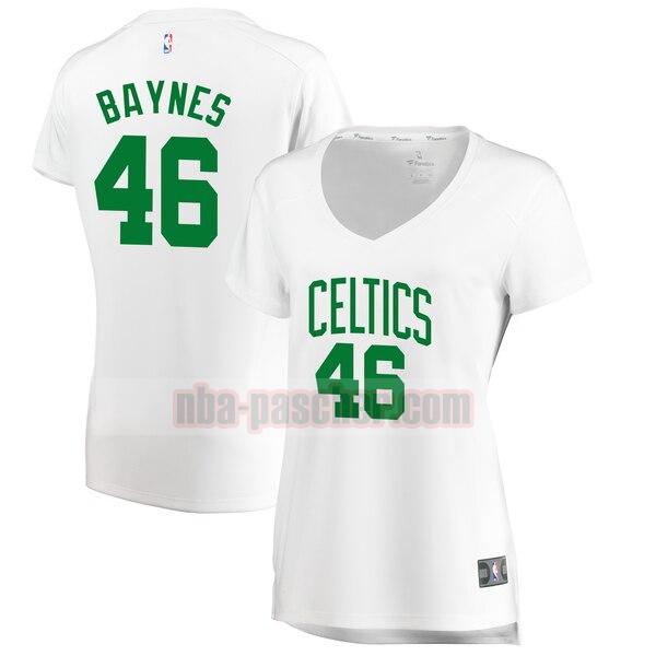 Maillot Boston Celtics Femme Aron Baynes 46 association edition Blanc