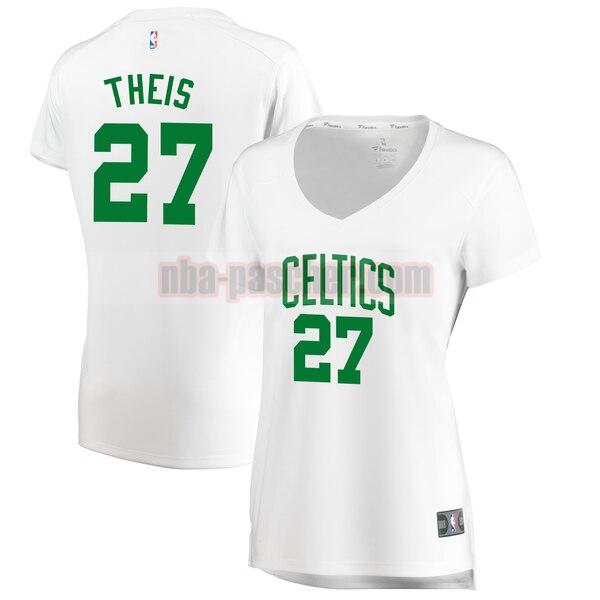 Maillot Boston Celtics Femme Daniel Theis 27 association edition Blanc