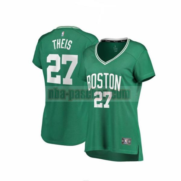 Maillot Boston Celtics Femme Daniel Theis 27 icon edition Vert