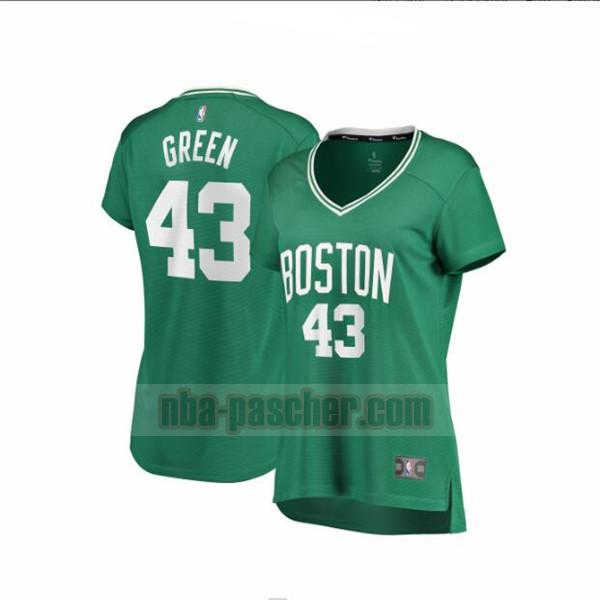 Maillot Boston Celtics Femme Javonte Green 43 icon edition Vert
