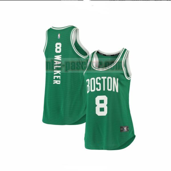 Maillot Boston Celtics Femme Kemba Walker 8 2019-2020 icon edition Vert