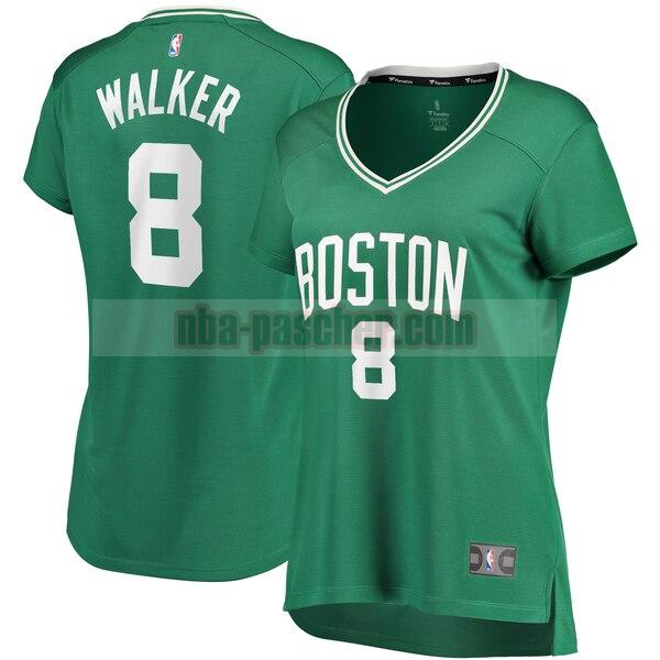 Maillot Boston Celtics Femme Kemba Walker 8 icon edition Vert