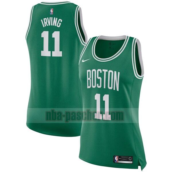 Maillot Boston Celtics Femme Kyrie Irving 11 Nike icon edition Vert