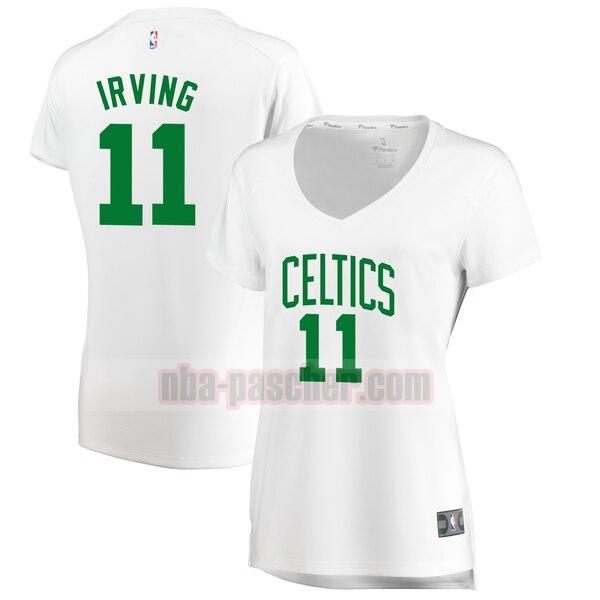 Maillot Boston Celtics Femme Kyrie Irving 11 association edition Blanc