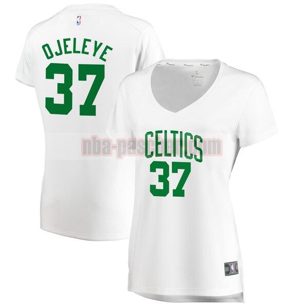 Maillot Boston Celtics Femme Semi Ojeleye 37 association edition Blanc