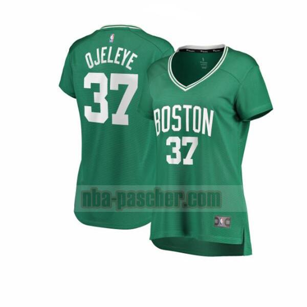 Maillot Boston Celtics Femme Semi Ojeleye 37 icon edition Vert