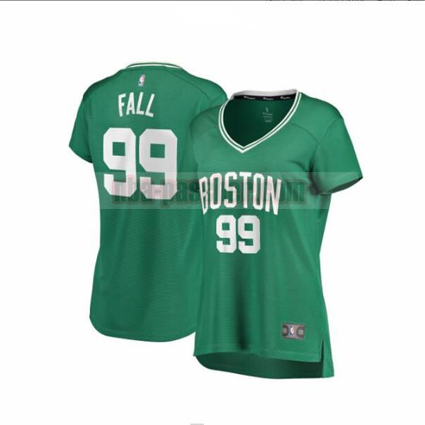 Maillot Boston Celtics Femme Tacko Fall 99 icon edition Vert
