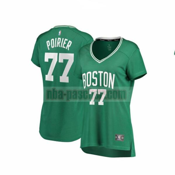 Maillot Boston Celtics Femme Vincent Poirier 77 icon edition Vert