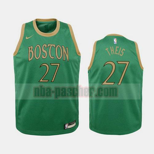 Maillot Boston Celtics Homme Daniel Theis 27 2019-20 Vert