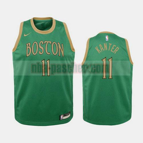 Maillot Boston Celtics Homme Enes Kanter 11 2019-20 Vert