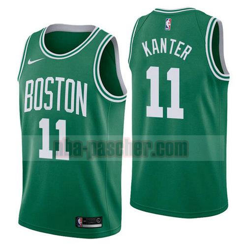 Maillot Boston Celtics Homme Enes Kanter 11 nike verde