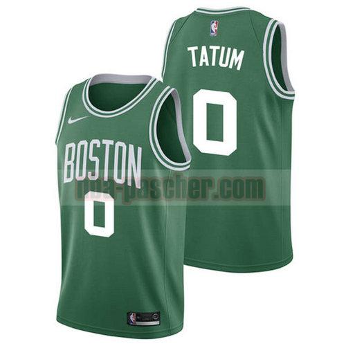 Maillot Boston Celtics Homme Jayson_Tatum 0 nike verde
