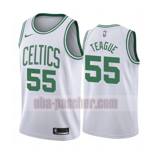 Maillot Boston Celtics Homme Jeff Teague 55 2020-21 Association Blanc