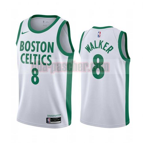 Maillot Boston Celtics Homme Kemba Walker 8 Édition City 2020-21 Blanc