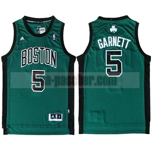 Maillot Boston Celtics Homme Kevin Garnett 5 clásico 2018 vert