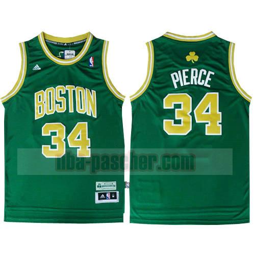 Maillot Boston Celtics Homme Paul Pierce 34 clásico 2018 vert