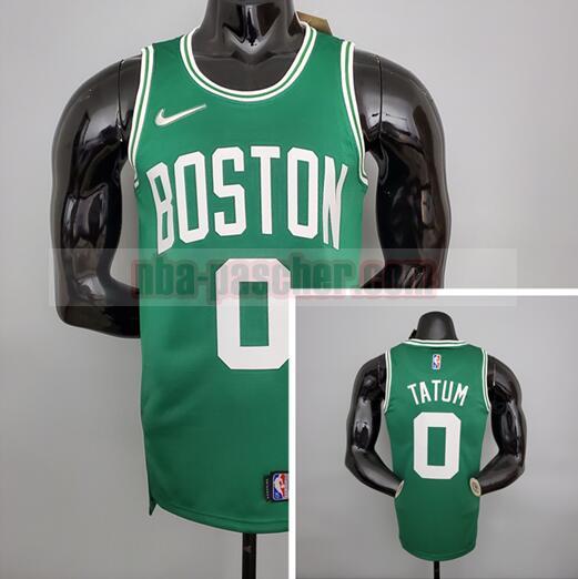 Maillot Boston Celtics Homme Tatum 0 75 aniversario Vert