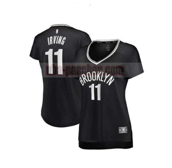 Maillot Brooklyn Nets Femme Kyrie Irving 11 icon edition Noir