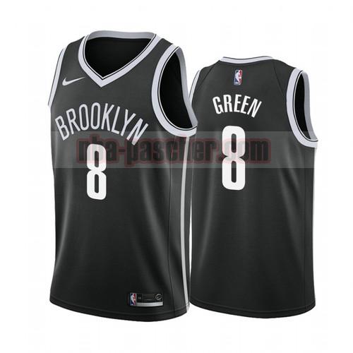 Maillot Brooklyn Nets Homme Jeff Green 8 2020-21 Icône Noir