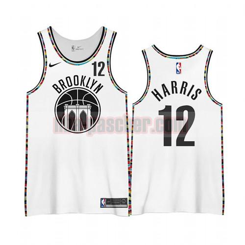 Maillot Brooklyn Nets Homme Joe Harris 12 Édition City 2020-21 Blanc