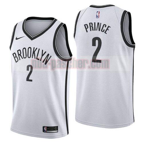 Maillot Brooklyn Nets Homme Taurean Prince 2 nike blanc