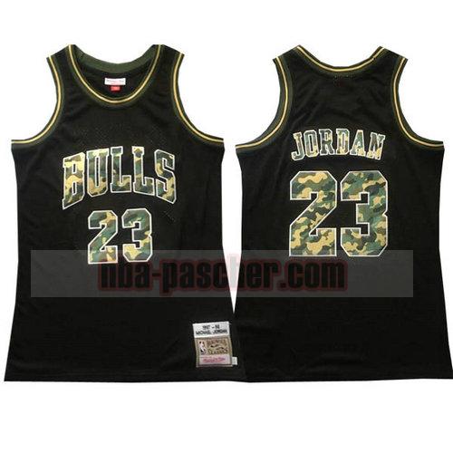 Maillot Chicago Bulls Homme Michael Jordan 23 1997-98 CamouflageNBA