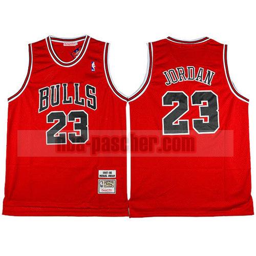Maillot Chicago Bulls Homme Michael Jordan 23 1997-98 Rouge
