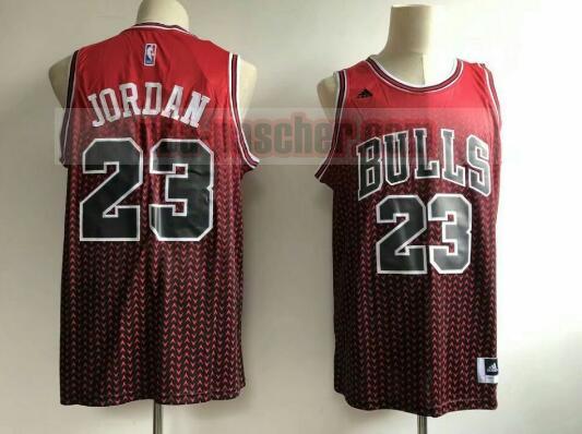 Maillot Chicago Bulls Homme Michael Jordan 23 Basketball pas cher Rouge