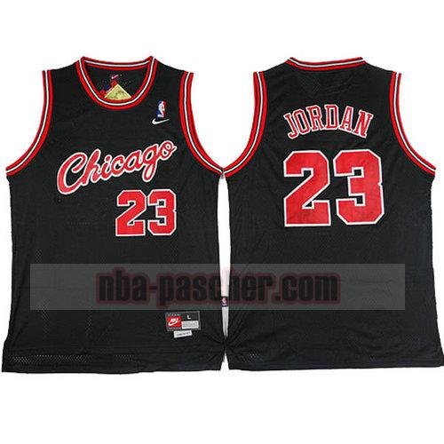 Maillot Chicago Bulls Homme Michael Jordan 23 conmemore Noir