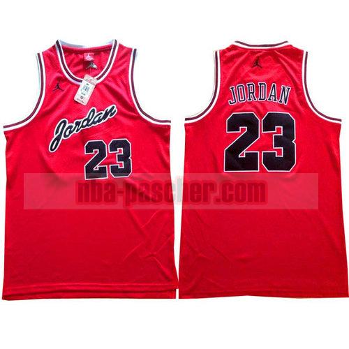 Maillot Chicago Bulls Homme Michael Jordan 23 conmemore Rouge