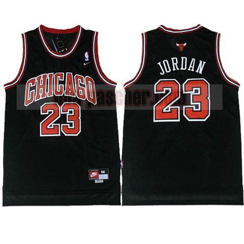 Maillot Chicago Bulls Homme Michael Jordan 23 nike Noir