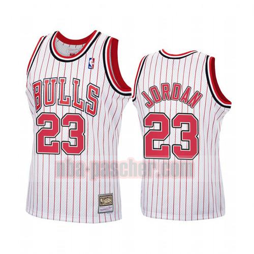 Maillot Chicago Bulls Homme Michael Jordan 23 Édition Classique 2020-21 Blanc