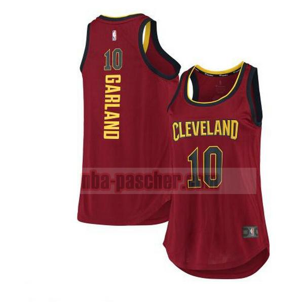 Maillot Cleveland Cavaliers Femme Darius Garland 10 icon edition Rouge