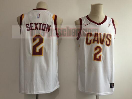 Maillot Cleveland Cavaliers Homme Collin Sexton 2 Blanc