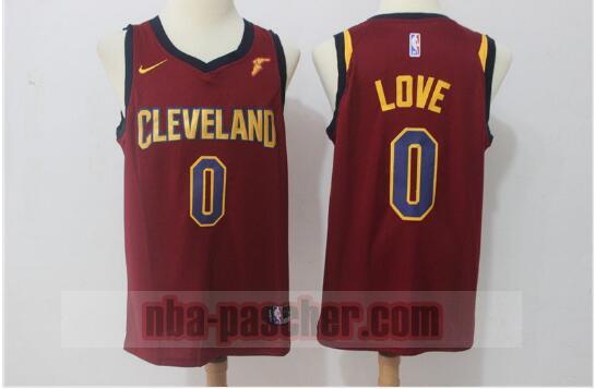 Maillot Cleveland Cavaliers Homme Kevin Love 0 Rouge